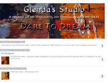 Tablet Screenshot of glendasantiago.blogspot.com