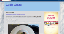 Desktop Screenshot of cadizgusta.blogspot.com