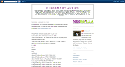 Desktop Screenshot of horsemart.blogspot.com