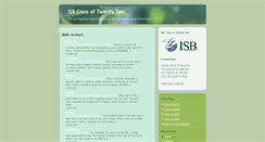 Desktop Screenshot of isb-mmx.blogspot.com