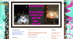 Desktop Screenshot of myexpectedend.blogspot.com