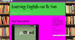 Desktop Screenshot of englishcanbefun15.blogspot.com