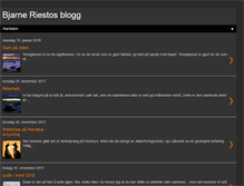 Tablet Screenshot of bjarneriesto.blogspot.com