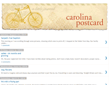Tablet Screenshot of carolinapostcard.blogspot.com