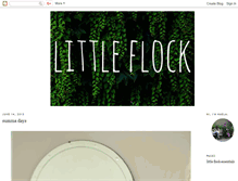 Tablet Screenshot of lilflock.blogspot.com