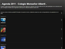 Tablet Screenshot of agendamalberti2011.blogspot.com
