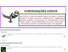 Tablet Screenshot of contradicoescrista.blogspot.com
