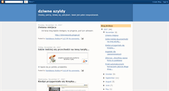 Desktop Screenshot of dziwne-szyldy.blogspot.com