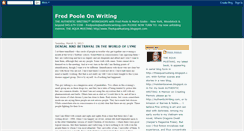 Desktop Screenshot of fredpooleonwriting.blogspot.com