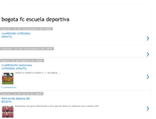Tablet Screenshot of bogotafc.blogspot.com