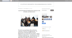 Desktop Screenshot of cliftonheightsnews.blogspot.com