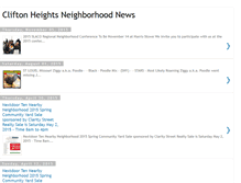 Tablet Screenshot of cliftonheightsnews.blogspot.com