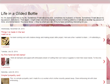 Tablet Screenshot of gildedbottle.blogspot.com