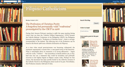Desktop Screenshot of philippineromancatholic.blogspot.com