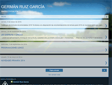 Tablet Screenshot of germanruizgarcia.blogspot.com