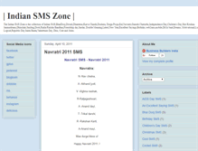 Tablet Screenshot of indian-sms-zone.blogspot.com