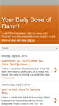 Mobile Screenshot of dailydoseofdamn.blogspot.com