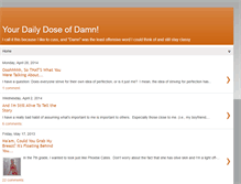 Tablet Screenshot of dailydoseofdamn.blogspot.com