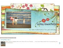 Tablet Screenshot of lovinggracefully.blogspot.com