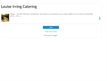 Tablet Screenshot of louscatering.blogspot.com