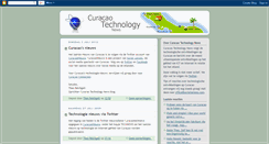 Desktop Screenshot of curacaotechnology.blogspot.com