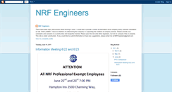 Desktop Screenshot of nrfengineers.blogspot.com