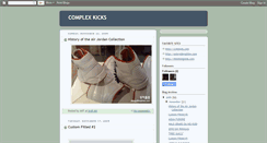 Desktop Screenshot of complexkicks.blogspot.com