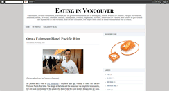 Desktop Screenshot of eatinginvancouver.blogspot.com