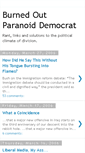 Mobile Screenshot of burnedoutparanoiddemocrat.blogspot.com