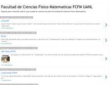 Tablet Screenshot of fcfm-bisontes.blogspot.com