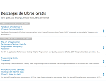 Tablet Screenshot of descargar-libros-gratis.blogspot.com