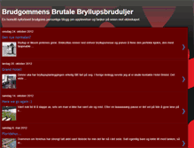 Tablet Screenshot of brudgommensbrutalebryllupsbruduljer.blogspot.com