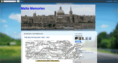 Desktop Screenshot of malta-memories.blogspot.com