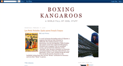 Desktop Screenshot of boxingkangaroos.blogspot.com