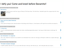 Tablet Screenshot of kneelbeforedanar.blogspot.com