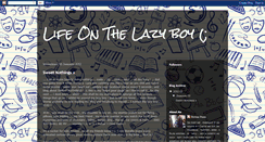 Desktop Screenshot of lifeonthelazyboy.blogspot.com