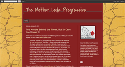 Desktop Screenshot of motherlodeleft.blogspot.com