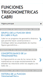 Mobile Screenshot of funcionestrigonometricascabri.blogspot.com