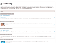 Tablet Screenshot of jp7numeracy.blogspot.com