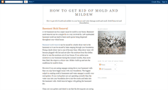 Desktop Screenshot of howtogetridofmoldandmildew.blogspot.com