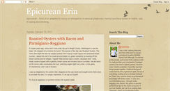 Desktop Screenshot of epicureanerin.blogspot.com