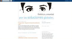 Desktop Screenshot of diabeticossolucionesglobales.blogspot.com