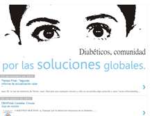Tablet Screenshot of diabeticossolucionesglobales.blogspot.com