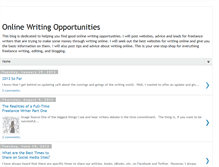 Tablet Screenshot of onlinewritingplaces.blogspot.com