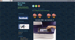 Desktop Screenshot of eurodatanorge.blogspot.com