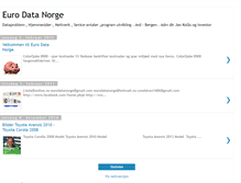 Tablet Screenshot of eurodatanorge.blogspot.com