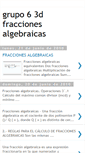 Mobile Screenshot of grupo63dfraccionesalgebraicas.blogspot.com