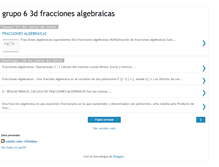 Tablet Screenshot of grupo63dfraccionesalgebraicas.blogspot.com