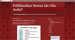 Desktop Screenshot of emang-gila.blogspot.com