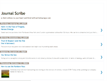 Tablet Screenshot of journalscribbler.blogspot.com